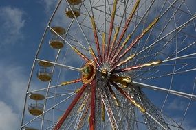 ferris wheel on the fairground