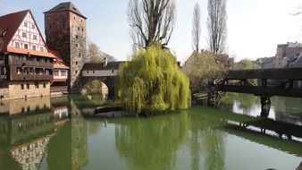 view of the bridge executioner in nuremberg