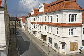 Street in East Germany