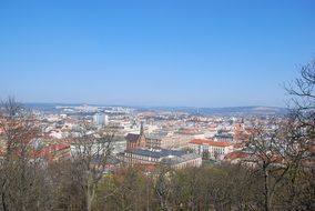 brno city panorama