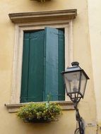 old window shutters