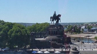 German monument to the horseman