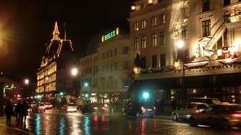 night streets of copenhagen