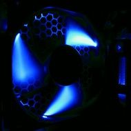 case for computer fan close-up