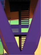 staircase in a business office