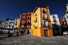 villajoyosa color houses