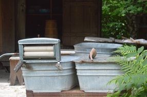 laundry facilities in the village