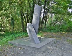 monument in the castle park