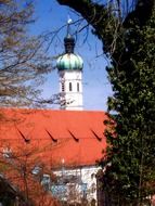 tower near the church of St. James