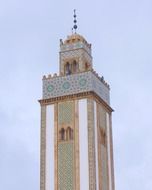 tower of the mosque in Agadir