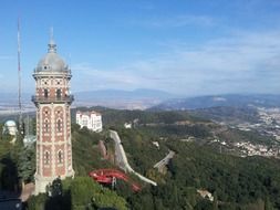 barcelona tibidabo city