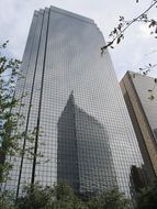 skyscraper in downtown of Dallas