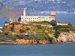 military prison on the island of Alcatraz