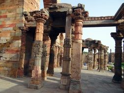 Qutab complex in India