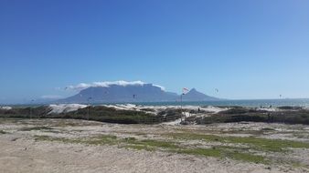 mountain landscape of south africa