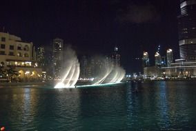 decorative city fountains In Dubai