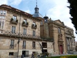 facade of the UNESCO World Heritage Site in Spain