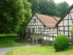 mill upper truss, austria, mÃ¼hlbach