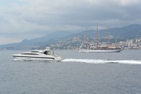 speed boat in Montenegro