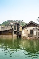 houses near the water