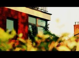 house balcony glass