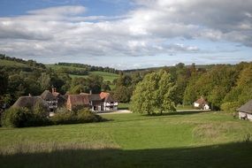 landscape of the chichester outdoor museum