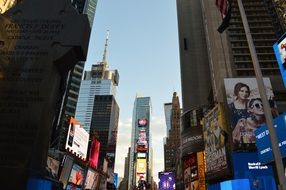 skyscraper billboards