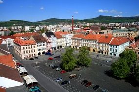 panorama of the old city of Litomerice