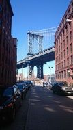 Cityscape with Manhattan Bridge