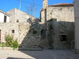 old stone building on the island of Susak