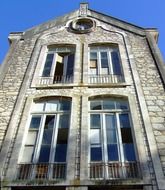 exterior of a historic building
