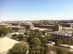 view of the university in Egypt