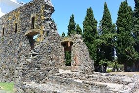 fortress as a stone house