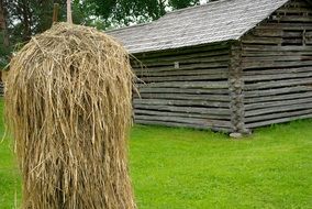 farm haystack