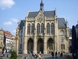 historical town hall in the city center