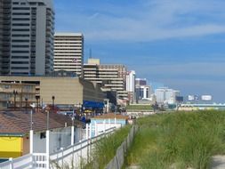 Beach hotels of Atlantic City