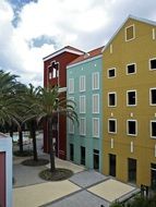 colorful houses in curaÃ§ao