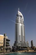 modern hotrl building in city, uae, dubai