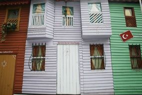 house facade in Istanbul