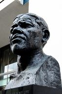 Statue of Nelson Mandela in London