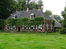 traditional manor in holland