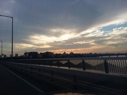 sunset view from mapo bridge