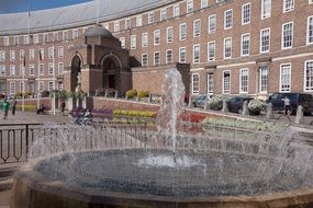 square in front of the town hall in bristol