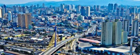 landscape of guarulhos city