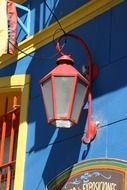 argentina street lamp