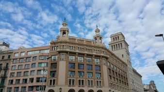 Spanish Buildings in Barcelona