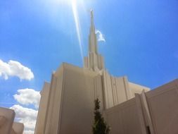 Mormon temple