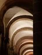 Church in the Santiago de Compostela in Spain