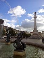 Fountain in Lisbon