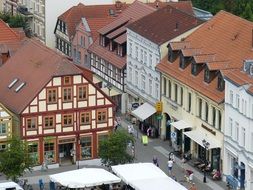 aerial view of the city of Meritz